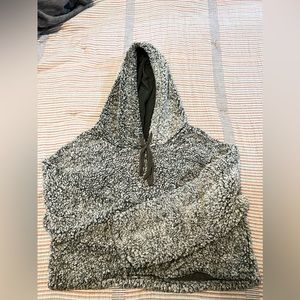 Cropped Sherpa Sweater